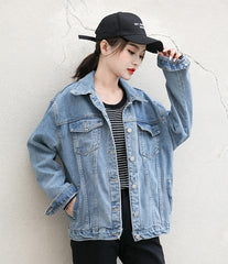 Spring Denim Jacket Casual Style