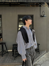 Striped Casual Long Sleeve Shirt