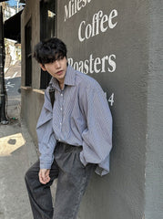 Striped Casual Long Sleeve Shirt