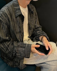 Striped Tiedye Long Sleeve Shirt
