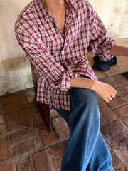 Style Casual Loose Long Sleeve Shirt