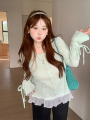 Style Green Knit Top