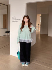 Style Green Knit Top