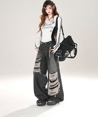 Style Long Sleeve Slim Fit Sailor Collar Top
