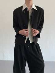 Style Stand Collar Blazer