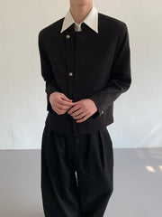 Style Stand Collar Blazer