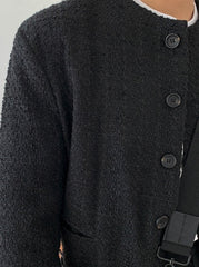 Stylish Casual Jacket With Turndown Collar