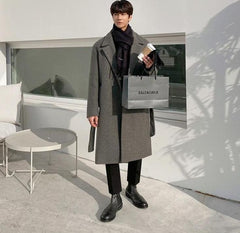 Stylish Long Blend Winter Coat