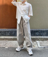 Stylish Loose Wideleg Trousers