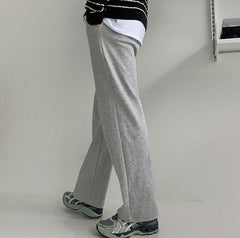 Stylish Relaxedfit Grey Trousers