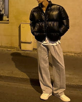 Stylish Stand Collar Warm Winter Jacket