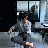 Stylish Tailored Cropped Trousers