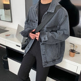 Stylish Washed Denim Jacket