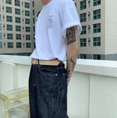 Summer Casual Loose Letter Tee