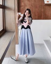 Summer Floral Print Casual Maxi Dress