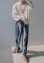 Summer Knit Long Sleeve Tee