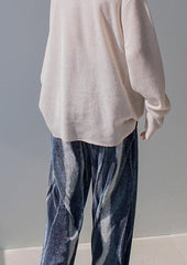 Summer Knit Long Sleeve Tee
