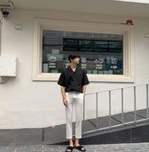 Summer Plaid Loose Casual Shirt
