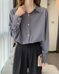 Beige Loose Shirt