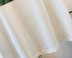 White Scenery Print T-Shirt