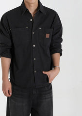 Trendy Casual Long Sleeve Shirt Jacket