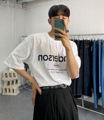 Trendy Crewneck Short Sleeve Shirt