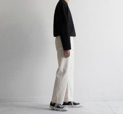 Trendy Loose Casual Wideleg Trousers