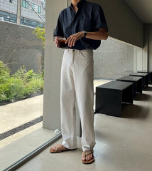 Trendy Loose Fit Short Sleeve Shirt