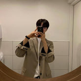 Trendy Relaxed Fit Blazer Jacket