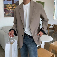 Trendy Relaxed Fit Blazer Jacket
