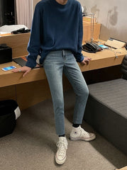 Trendy Slim Fit Denim Pants