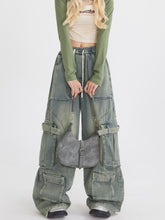 Trendy Streetwear Loose Fit Cargo Jeans