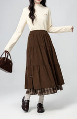Turtleneck Poncho Cable Knit Sweater Top