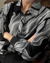 Unique Floral Long Sleeve Shirt