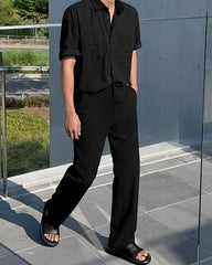 Vintage Casual Short Sleeve Shirt