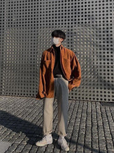 Vintage Corduroy Casual Loose Shirt Jacket