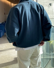 Vintage Half-Zip Pullover Sweatshirt