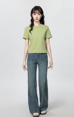 Vintage High Waist Flared Jeans