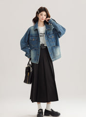 Vintage Hong Kong Style Denim Jacket