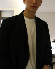 Vintage Relaxed Fit Blazer Casual Korean Style