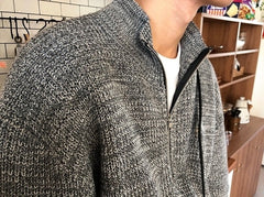 Vintage Relaxed Knit Cardigan Sweater