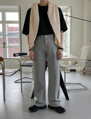 Vintage Relaxed Straight Jeans