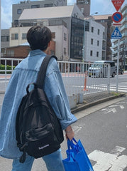 Vintage Washed Denim Shirt