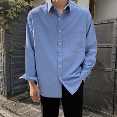Washed Long Sleeve Shirt