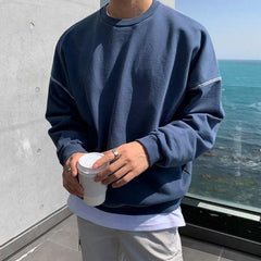 Washed Pullover Loose Sweatshirt