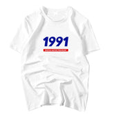 White 1991 Printed T-Shirt