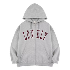 Print Hooded Jacket
