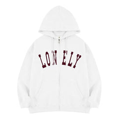 Print Hooded Jacket