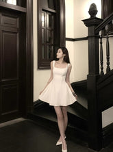 White Classic Formal Dress