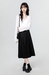 White Knit Sunscreen Cardigan Vneck Summer Top